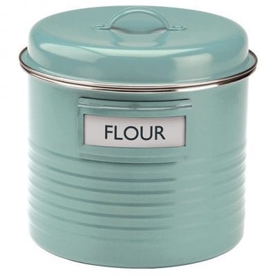 Typhoon Vintage Kitchen Blue Large Storage Canister