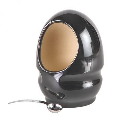 Cole & Mason Black Ceramic Salt Keeper